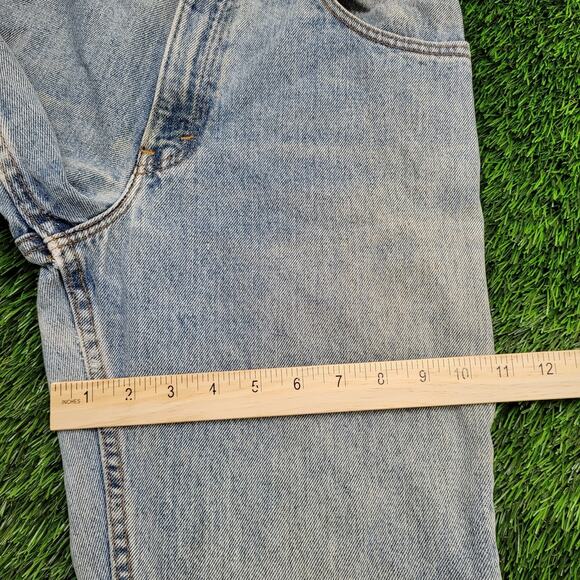 Vintage LEVIS 550 High-Waist Baggy Jeans Womens 4/5 28x31 USA Made - Picture 12 of 16